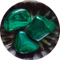 Crystal Icon Malachite