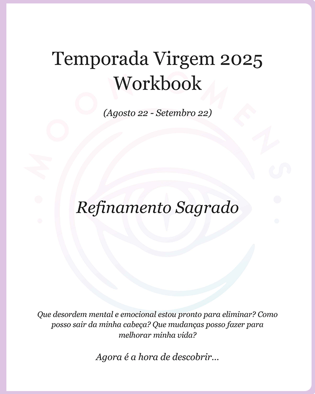Workbook da Temporada de Virgem 2025