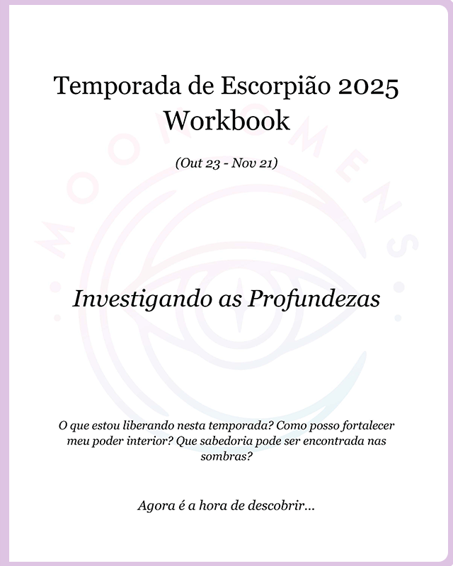 checkout Workbook da Temporada Zodiacal